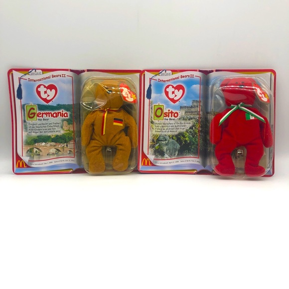 ‘99 TY BEANIE BABIES OSITO/Germania International2 - Picture 1 of 3